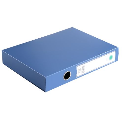 【得力5623粘扣档案盒 a4文件盒 3寸资料盒 公文盒 批发办公用品】浙
